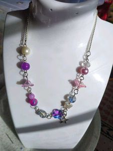 Beaded Charm Necklace