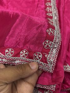 Elegant Pink Saree