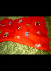 Imported Korean New With Tags Red Dress