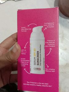 COSIQ Serum SPF 50 Sunscreen