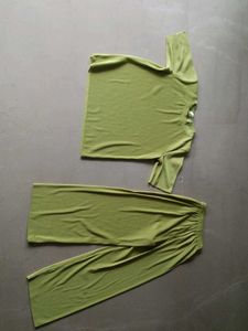 Stylish Green Cord set