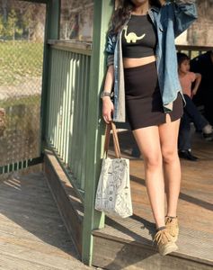 Black Mini Skirt Outfit