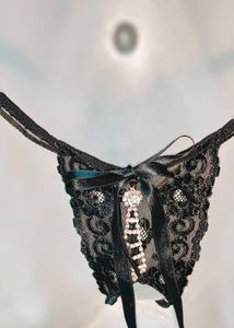 New Piece Diamond Studded Lace G String Panty