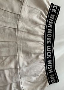 White Skort