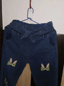 Cute Bunny Stretchable Jeans