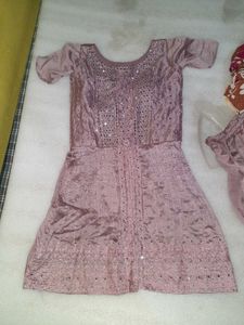 Kurti Dupatta Set /Plazzo Kurtset