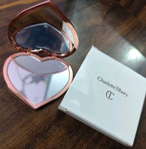 Charlotte Tilbury Heart Shape Mirror With Box