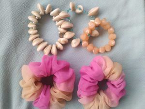 Hair Tie & Bracelet Bundle!  Combo Offer