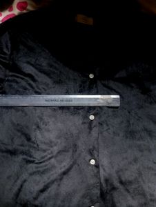 Korean Velvet Shirt....46 Cm Bust