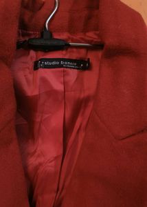 RED RIDING HOOD LONG COAT