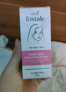 Foxtale rapid spot reduction serum