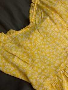 H&amp;M Dress In Yellow