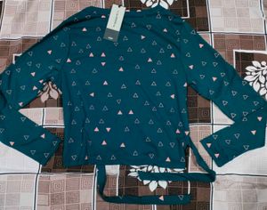 Roadster Wrap Crop Top