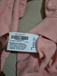 Pink &#34;More Love&#34; Sweatshirt