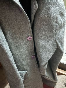 Elegant Grey Trench Coat