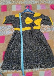 Black Multi Frock