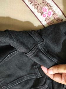 Black Balloon  Leg Denim Jeans