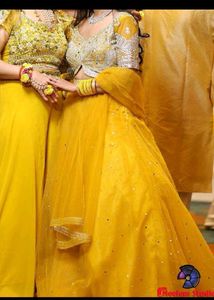 Yellow Lehenga Choli