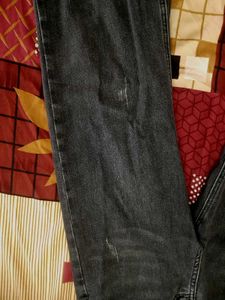 Black Straight Jeans