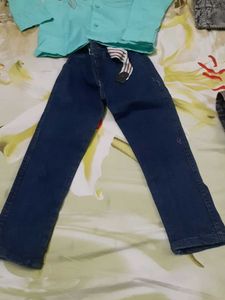Boys Shirt &amp; Jeans Set