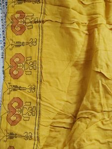 Mustered Colour Anarkali