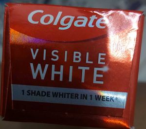 Expired Colgate Visible White Toothpaste