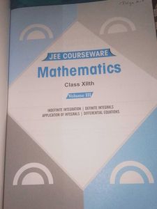 II PUC Mathematics Volume III