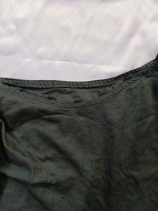 Military Green Casual Dress