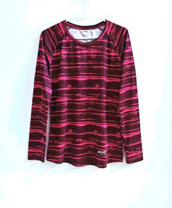 💜 Mauve Dry-fit (Brand- 2Go) Long Sleeve T-shirt