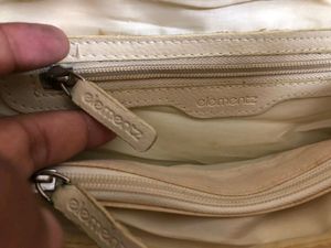 Elementz white Handbag