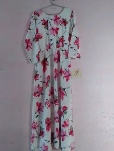 Floral aesthetic dress
