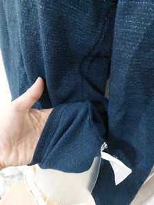 Shiny Turtleneck Top