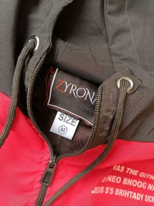 Stylish Red &amp; Black Men's Jacket