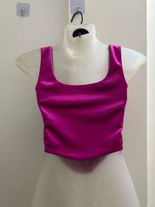 URBANIC Pink Corset Top