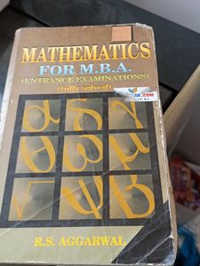 Mathematics for MBA Entrance