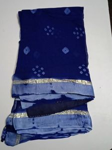 Blue Saree