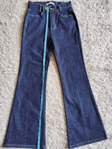 High waist Bootcut Denim