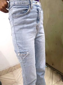 Light Wash Denim Jeans
