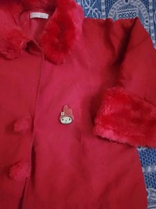 Cute Red Baby Coat