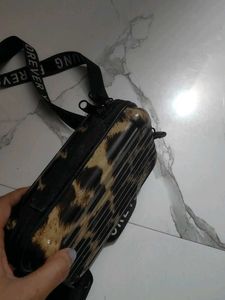 Animal Print Sling Bag