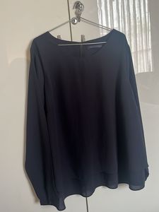 Elegant Navy Blue Top