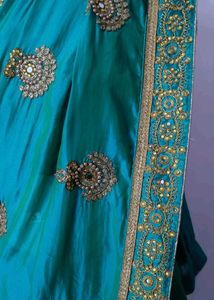 Elegant Green Saree