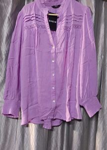 Shein Purple Blouse