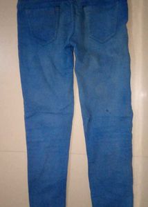 3 Combo Blue Embroidered Denim Jeans