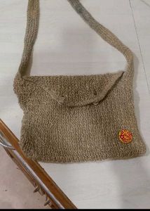 Handmade Knit Shoulder Bag