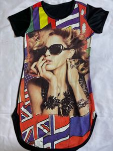 Long T-shirt And Party Where Top.