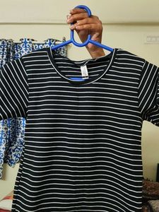 Striped Black & White T-Shirt