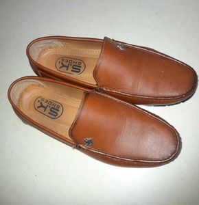 Brown Leather Loafers - Classic Style