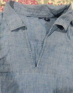 Denim Sleeveless Dress