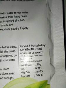 VLUV Aloe Vera Herbal Wax Powder